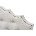 thumbnail image 4 of Baxton Studio Aurora Modern and Contemporary Greyish Beige Fabric Twin Size Headboard, 4 of 6