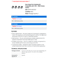 thumbnail image 2 of Door Hinge Pin & Bushing Kit - Compatible with 1995 - 2005 Pontiac Sunfire 1996 1997 1998 1999 2000 2001 2002 2003 2004, 2 of 2