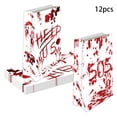 thumbnail image 3 of 12 PCS Cute Halloween Goodie Bags 4 Style Paper Treat Bags for Halloween Party Favor Trick or Treat Gifts Candies Snacks Party Supplies 18 Stickers Included, 3 of 14