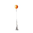 thumbnail image 1 of bedienty Balle de Réaction de Boxe Hauteur Réglable Mma 135 149cm Poinçon Autoportant à Balle Boxe Orange 127 à 139cm, 1 of 6