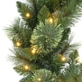 thumbnail image 4 of 24" Pre-Lit Wreath with Battery-Operated Timer, 4 of 6