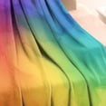 thumbnail image 3 of Rainbow Tie Dye Ink Pattern Blanket,Comfortable Soft Flannel Throw Blanket,All Season,Warm Lightweight Blankets for Sofa Bed Couch Living Room Chair,30"x40", 3 of 4