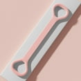 thumbnail image 4 of zhangmingg Bande de Résistance 15 LB Bande d'Exercice en Silicone avec Poignées Roue de Yoga Élastique Extensible et Ensemble de Briques de Yoga en Liège et Sangle Anneaux de Liège Caoutchoutés Anneaux d'Exercice avec Sangles Sangle de Tapis de Yoga en Bois, 4 of 5