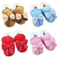 thumbnail image 5 of Cute Newborn Infants Baby Shoes Cozy Bowknot Soft Soled Crib, 5 of 5