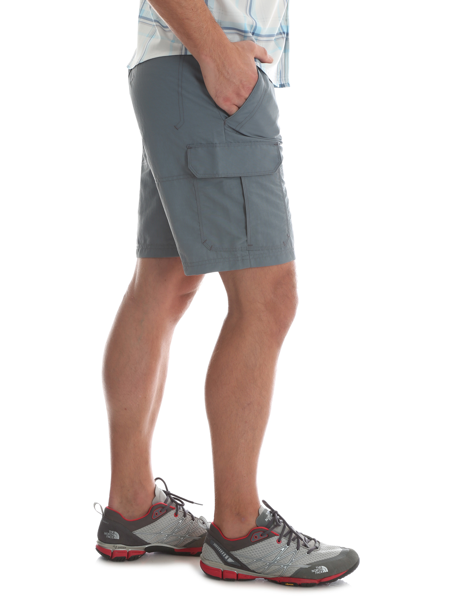 Big Mens Outdoor Performance Nylon Cargo Short 