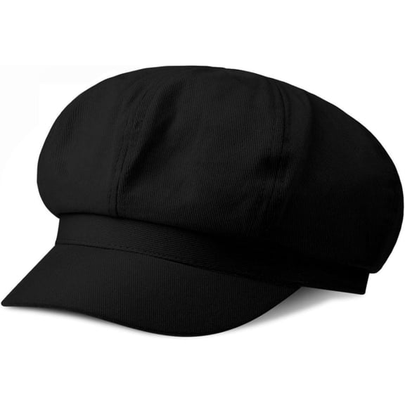 CoCoMangos Women Newsboy Cap Visor Beret Hats Soft 8 Panels Vintage Cabbie Hat Octagonal Cap for Women Solid Color Summer Hats