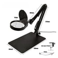 thumbnail image 4 of 10X 20X USB Magnifier with 38 LED Lamp, 2-in-1 Foldable Desktop Loupe for PCB Repair, 4 of 7