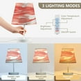 thumbnail image 4 of BZSMCE Table Lamp Creative Cranes in Coral Waves Pattern Simple Pattern Night Light, 4 of 8