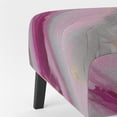 thumbnail image 5 of Designart "Modern Fluid Gold And Pink I" Upholstered Modern & Contemporary Accent Chair and Abstract Arm Chair - Multiple Color & Pattern, 5 of 7