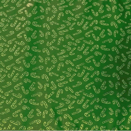 Heavy Brocade Shiny Tinsel Threads Candy Cane Design Fabric for Arts Crafts Sewing Heavy Brocade Shiny Tinsel Threads Candy Cane Design Fabric for Arts Crafts Sewing