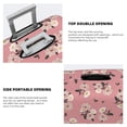 thumbnail image 4 of Goofa Rose Flowers Pattern Luggage Covers For Suitcase,Suitcase Cover Protector Fit 18-32 Inch Luggage-, 4 of 9