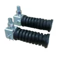 thumbnail image 1 of Universal Motorcycle Rear Pillion Footpegs Footrests, 1 of 5