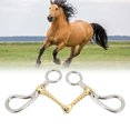 thumbnail image 4 of Horse Bits, Mutifuctional Practical Horse Riding Bit Durable 125mm Strong  For Competition Performance Racetrack Training For Outdoor Riding, 4 of 8