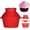 Watermelon Red, variant on 7Inch Cupcake Molds, Dishwasher Safe Big Top Silicone Cupcake Molds, Non-Stick Jumbo Caupcake Bake Sets for DIY Bake Tools Giant and Easy Cake Decorating