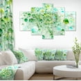 thumbnail image 1 of Design Art - Green Blue Fractal Molecules, 1 of 3