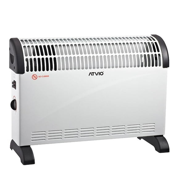 Calefactor eléctrico Atvio de convección 1500 W Blanco