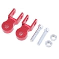 thumbnail image 4 of Almencla 77mm Height Extension Extender Shock Absorber Motorbike Riser Red, 4 of 7