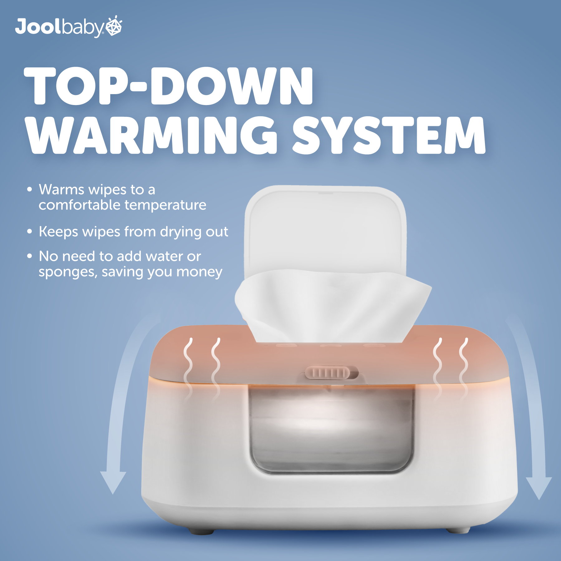 Jool Baby TinyBums Wipe Warmer with LED Nightlight photo 5