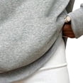 thumbnail image 5 of hoksml Everyday Essential Off Shoulder Pullover Women's, Drop Shoulder Long Sleeve Sweatshirt with Rib Cuffs and Relaxed Fit, 5 of 6
