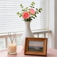 thumbnail image 4 of 2 Pcs Peonies Artificial Flowers Heads 4'' Silk Peony Fake Flower Heads Floral Arrangements Decor for Farmhouse Home Decor Boho Wedding Table Centerpieces Crafts Coffee Peony Artificial Flower Buds, 4 of 8