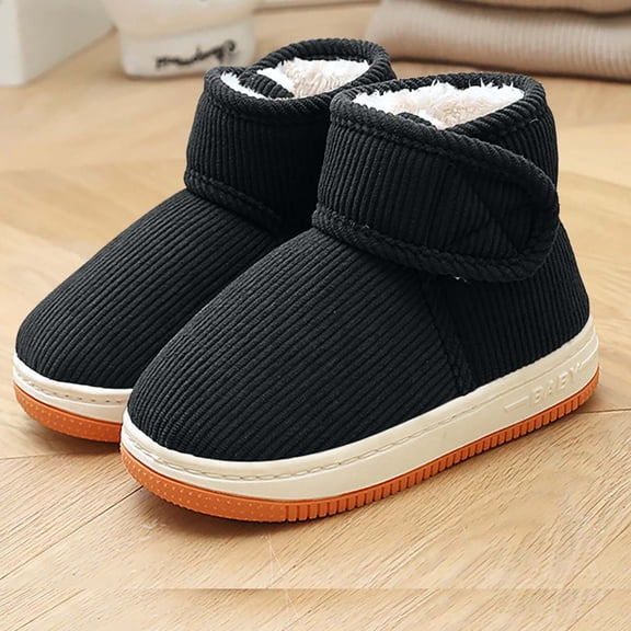 LvhaoGJOB Kids' Snow Boots for Everyday Wear - Comfortable Fit, Stylish Design