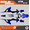 Blue, variant on Kalair GFX Graphics Kit for Ktm SX65 (2016-2023) Bold Series