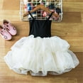 thumbnail image 2 of ZHUASHUM Baby Girls Tutu Dress Sleeveless Toddler Kids Sundress Tulle Bubble Dress Casual Party Princess Dresses White 7-8 Years, 2 of 9
