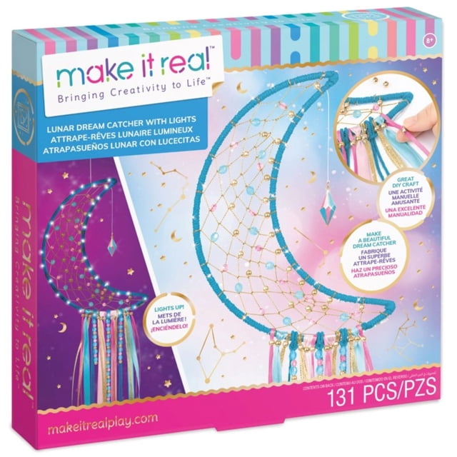Capteur de Rêves Lunaire avec Lumières Make it Real