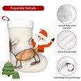 thumbnail image 5 of Honeii Brown Cat Cartoon for Christmas Stocking,Large Xmas Stocking,Holiday and Family Stocking for Fireplace Christmas Holiday Party Decoration, 5 of 7