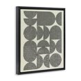 thumbnail image 4 of Stupell Industries Striped Arches Pattern Abstract Painting Black Floater Framed Canvas Art Print Wall Art, 25 x 31, 4 of 10