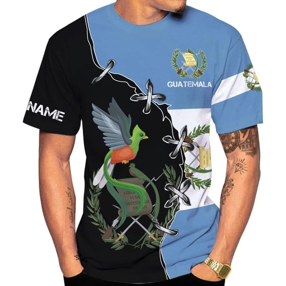 Personalized Guatemala Shirt Guatemala Camisas Guatemala Flag Shirts, Guatemalan Pride T-Shirt, Guatemala Tshirt (XL)