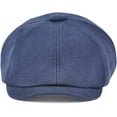 thumbnail image 3 of CoCopeaunts Newsboy Cap Big Size Cotton Flat Cap Men Women 8 Panel Ivy Caps Retro Beret Hat Soft Breathable Cabbie Hat, 3 of 7