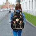 thumbnail image 6 of FORMRS Kids School Backpack Elementary Student Unisex Travel Bookbag with Reflective Stripes, Black Halloween Dancing, 6 of 7