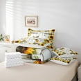 thumbnail image 6 of Castle Fairy Floral Sunflowers Bedding Comforter Set 7-Piece for Boys Girls,Flying Butterflies King Bedding Sets,Old Barn Door Ultra Soft Bed Sheets,Lightweight Room Decor,Reversible, 6 of 8