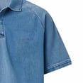 thumbnail image 6 of COSFO Polo Shirts for Men Big and Tall Casual Short Sleeve Blue Vintage Classic T-Shirt Collared Summer Relaxed Fit Pullover Tops, 6 of 6