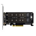 thumbnail image 1 of PCIEX8 a NVME M.2 MKEY Add On Card 2 puertos Split Card SATA M.2 SSD Adaptador PCIE, 1 of 9