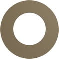 thumbnail image 5 of Ekena Millwork 10 5/8"OD x 5 3/4"ID x 1/2"P Claremont Ceiling Medallion (Fits Canopies up to 7"), Hand-Painted Gold, 5 of 7