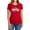 Red, variant on Play Doh Logo in Doh Women's T Shirt, Red, Small
