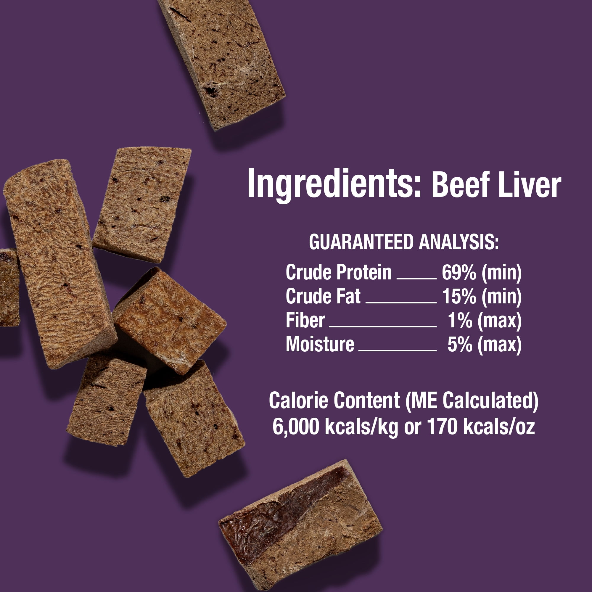 Whole Life Pet Whole Life Pet Just One Ingredient Beef Liver Treats for Dogs, 18oz