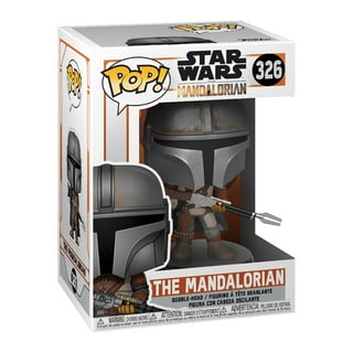 Figurine funko pop! Star wars: the mandalorian - mando flying w
