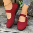 thumbnail image 6 of Willtoo Women's Mary Jane Flats with Strap,Round Toe Mesh Fabric Ballet Flat Shoes Shallow Toe Elegant Solid Color Casual Shoes, 6 of 6