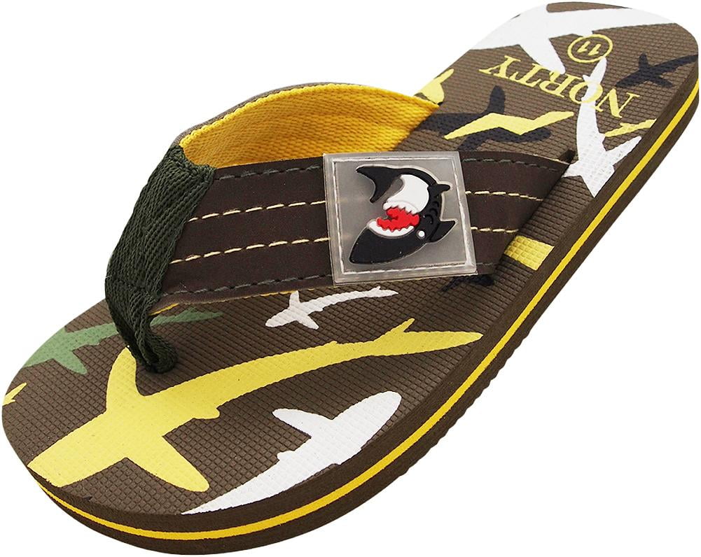 Avenger Flip Flop Lighted Sandals with Strap Toddler//Little Kid