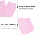 thumbnail image 3 of KAKOWELY 5 Pares De Calcetines Antideslizantes Para Yoga De Rosados Con Agarre Seguro, 3 of 5