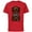 Red, variant on Hocus Pocus 2 Spooky Halloween - Short Sleeve Cotton T-Shirt for Adults - Customized-Red