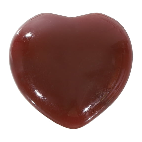 Uxcell Natural Heart Shaped Crystal Stone, 1.6 Inch Mini Polished Love Gemstone Crystal, Pocket Rock Engraved Worry Stones for Women Gifts Meditation, Agate