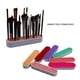 thumbnail image 5 of Seitruly Práctico estuche de almacenamiento para brochas de maquillaje con caja de almacenamiento de cosméticos impermeable, soporte para Bolsas de maquillaje púrpura, 5 of 6