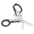 thumbnail image 1 of 6 in 1 Folding Scissors, Stainless Steel Clear Scale Trauma Shears, Safety Emergency Shears with Strap Cutter and Glass Breaker, Foldable Small Scissors for Travel Camping, 1 of 7