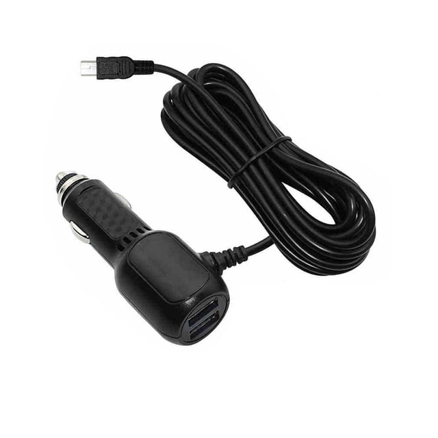 Cable de Coche Scienceny Pequeño Curvo 2 Puertos USB