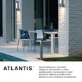 thumbnail image 4 of 1645BZ-LED Hinkley Lighting Atlantis - 1 Light Small Outdoor Up/Down Light Wall Lantern in Modern Style - 9 Inches Wide by 6 Inches High-Bronze, 4 of 13