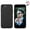 Black, variant on Entronix Silicone Case Compatible with iPhone 8 / iPhone 7, Protective Cover, Aqua Blue